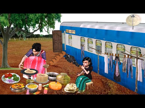 Garib Ka Train House Hindi Kahaniya Hindi Moral Stories New Funny Comedy Video Garib Train House