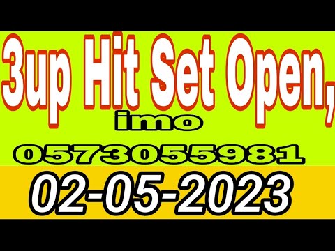 02-05-2023--3up Hit Set Open. #3up #thailand #thailottery #thai #thailotto #todaythailandlottery