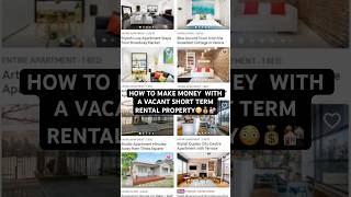 HOW TO MAKE AN EXTRA $1,000 WITH A VACANT PROPERTY😳💰 #airbnb #rentalproperty #entrepreneur #yt