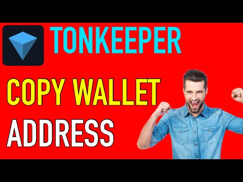 How To Copy Tonkeeper Wallet Address || Tonkeeper wallet address kaise nikale