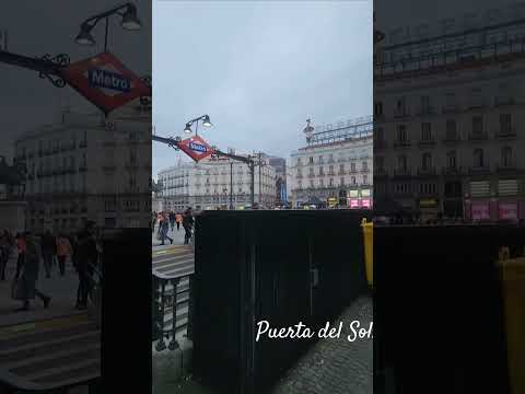 Puerta del Sol. Madrid center.#madrid