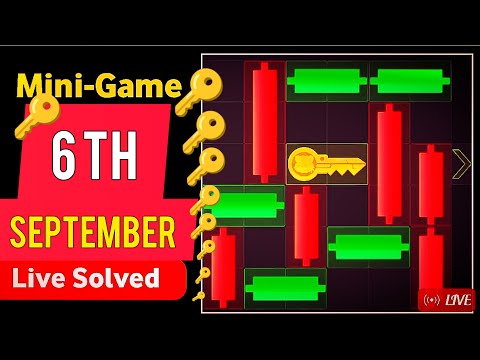 Hamster Kombat 6 September Mini |hamster kombat daily cipher 6 September |Daily Mini Game #gaming