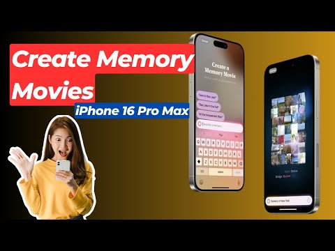 How to Create Memory Movies on iPhone 16 Pro Max 📲✨ | Apple Intelligence | Create memory movies