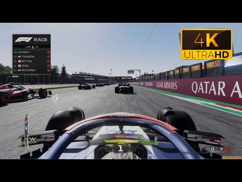 F1 23 | Daniel Ricciardo - AlphaTauri - Grand Prix [4K UHD] [Binzera Gameplays]