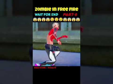 A Story Zombie In Freefire 😳[PART-6]🥺👀! Free Fire 3D Story || 3D Animation Video #shorts #freefire