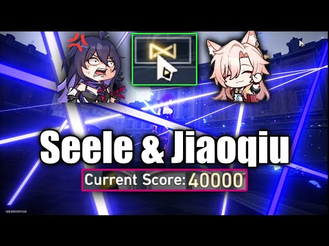 Pure Fiction: Seele & Jiaoqiu full Autoplay 40k - Honkai Star Rail #hsr #seele #jiaoqiu