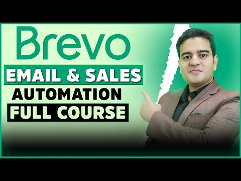 Brevo Email Marketing Automation Tutorial in Hindi | Sales Automation Software for Small Business