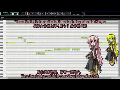 The Star-Spangled Banner - English 中文 日本語 Deutsch Sub - Luka & Sweet Ann