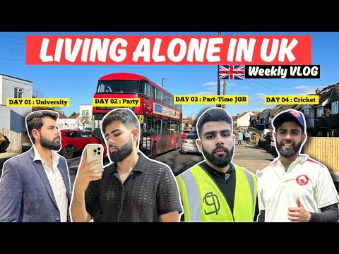 A REALISTIC Week in my Life as lnternational Student in UK🇬🇧 | My University,JOB & Social LIFE in UK