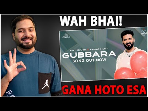 GUBBARA Song Reaction -  Azaad Collab | Amit Trivedi x Kausar Munir