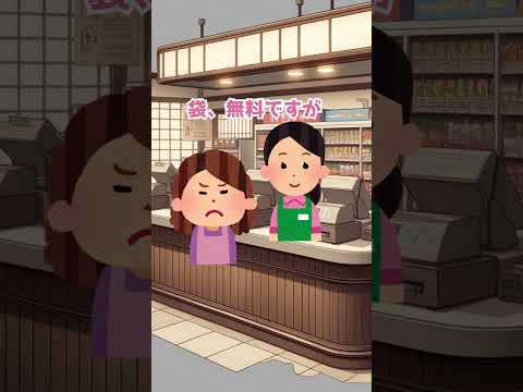 無料だと分かると態度が変わる客 #shorts