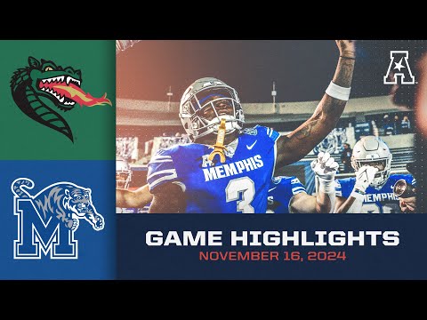 Game Highlights: UAB vs Memphis Football (Nov. 16, 2024)