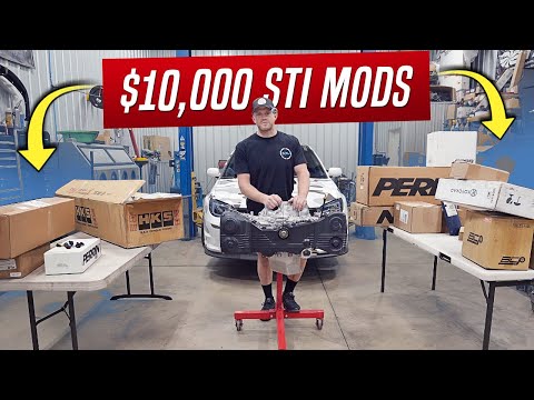 Unboxing $10,000 STI Mods & Installing The Engine!