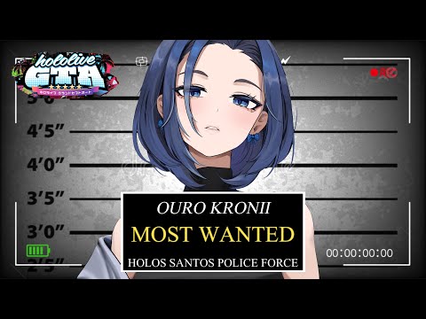 How Kronii Become The MOST WANTED Criminal in Hololive GTA Server