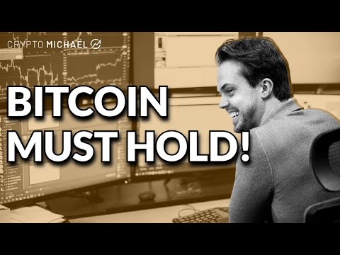 Bitcoin MUST HOLD this price level, or a MASSIVE drop is next! | CryptoMichNL