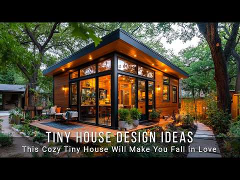 This Cozy Tiny House Will Make You Fall in Love: Tiny House Design Ideas