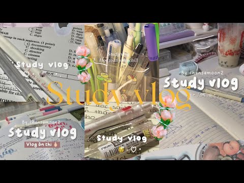 #15 #xh #tiktok #studyvlog ◞  📖 ೕ Tổng hợp các video study vlog trên tiktok ◞  🧺