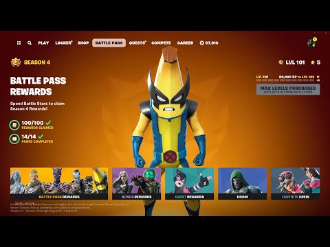 Fortnite: Chapter 5 Season 4 | Battle Pass (Full Showcase)