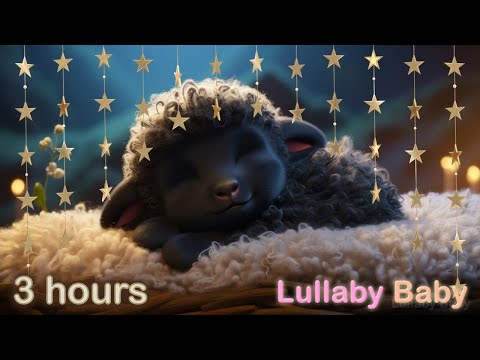 ✰ 3 HOURS ✰ BAA BAA BLACK SHEEP Lullaby ♫ Baby Sleep Music ♫ Lullaby for Babies to go to Sleep ♫ ♪