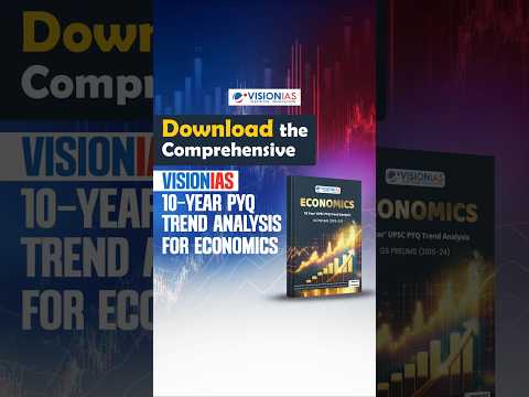 Download the Comprehensive VisionIAS 10-year PYQ Trend Analysis for Economics