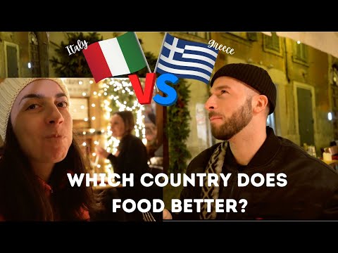 Greeks Compare Italian and Greek Food While in Rome, Italy | Travel Day Athens to Rome (LGBT Couple)