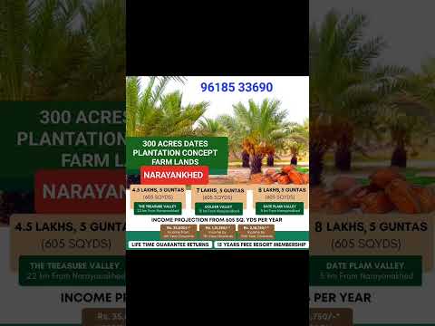 FARMLAND PLOTS FOR SALE NEAR HYDERABAD