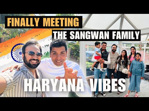 Finally Meeting @thesangwanfamilyvlogs After 2 Years | Indian Youtuber In England Indian Family UK