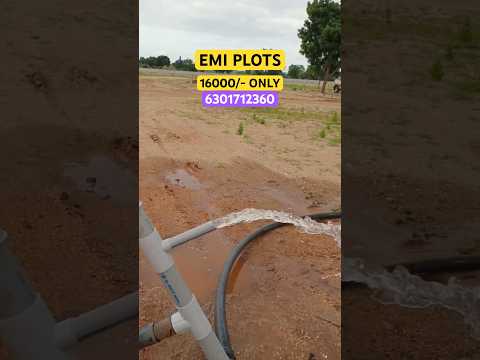 EMI OPTION PLOTS || YADAGIRIGUTTA || GATED RESORTS || 6301712360 #yt #plots #youtubeshorts #villa