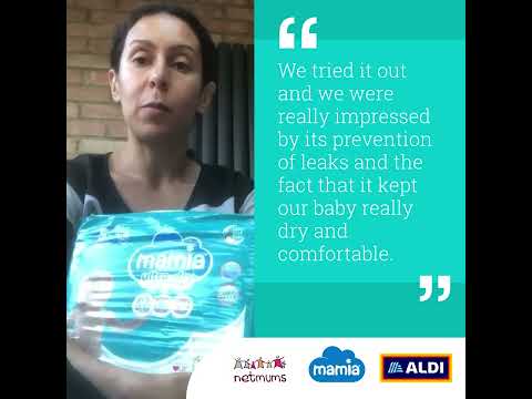 Aldi Mamia Nappies Size 5 Review