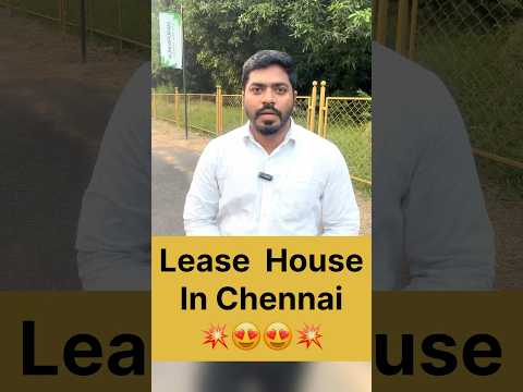 Lease house in chennai 😍🏘 House for lease 💥 #leasehousechennai #shortsfeed #shorts #houseforsale