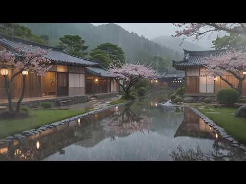 Soothing Rain Sounds for Deep Relaxation: Peaceful White Noise for Meditation