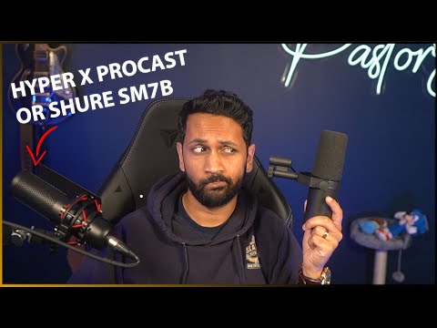 The new BEST XLR MICROPHONE for streamers? HyperX Procast or Shure SM7B