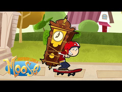 🫎 Clock | Everybody Loves a Moose | Family Fun Cartoons