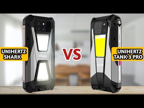 Unihertz Shark vs Unihertz Tank 3 Pro