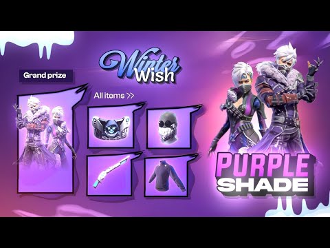 গেমে আসছে নতুন ইভেন্ট 😍 Winter Wish Event | Purple Shade Bundle Return | Free Fire New Event Today