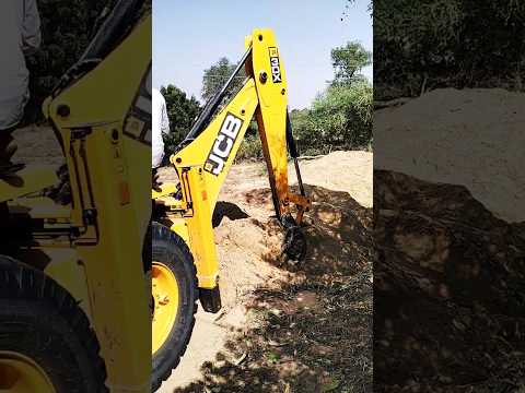 JCB drive at farm house #viral #jcb