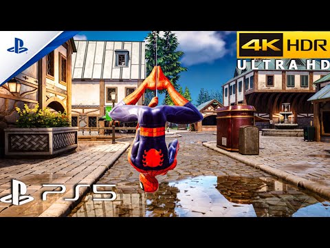 Fortnite (PS5) 4K 60FPS HDR Gameplay (Spider-Man)