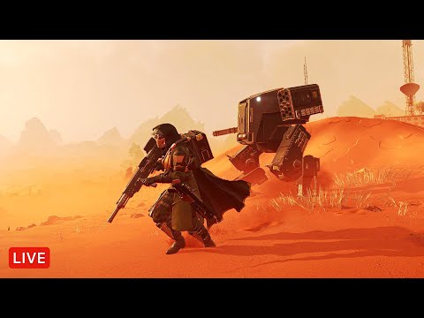 LIVE - MECHS ARE FINALLY HERE! - HELLDIVERS 2