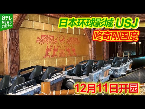 【日本环球影城USJ】新园区『咚奇刚国度』的乘坐式游乐设施首次局部公开 12月11日开园