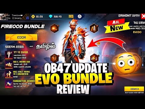 💥 OB47 EVO BUNDLE 💥 அட்டகாசம் 💥 ALL BUNDLES 💖 OB47 BUNDLES REVIEW FREE FIRE TAMIL | NEW EVENT FF