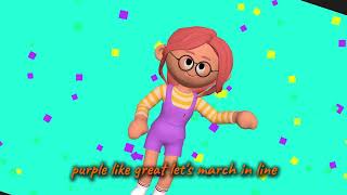 Colors of the Party! | Fun Dance Song for Kids | Kids Party Mix #danceandlearn