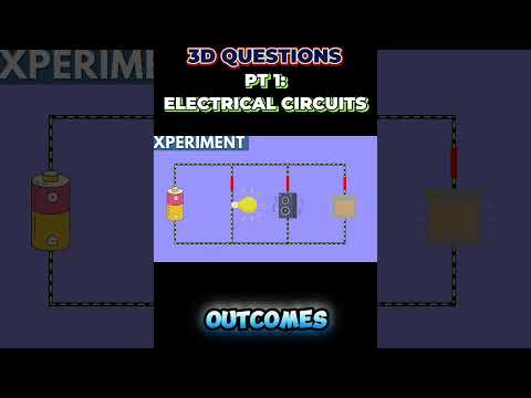 PART 1: Exploring Electrical Circuits: Hands-On with Mr. Lara | 3-D Questions #electricalcircuit