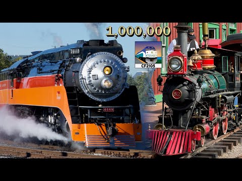 EVERY Steam Train I've Filmed  - CoasterFan2105 Million Subscriber Special