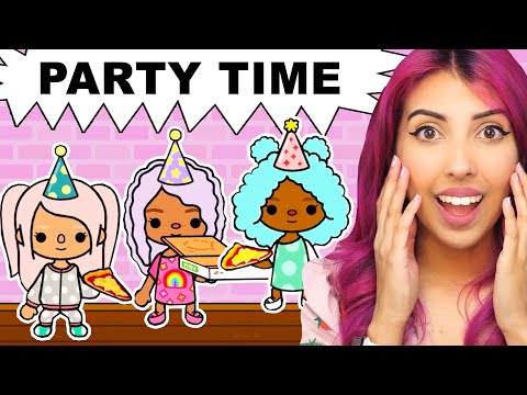 EPIC SLUMBER PARTY 🥳 (Toca Life World)