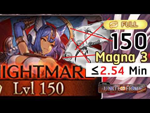 [GBF] No matter the cost, Full Auto NM 150 Bastet ( Magna 3 Ver.) ヴィーラ マグナ3【グラブル】