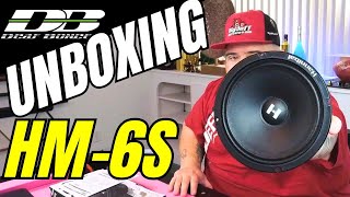 Deaf Bonce HM 6S Midrange Speakers Unboxing by Big Jeff Audio @AlphardGroup  @AlphardUSA