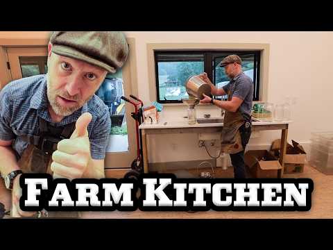 Farm Kitchen Coming Along