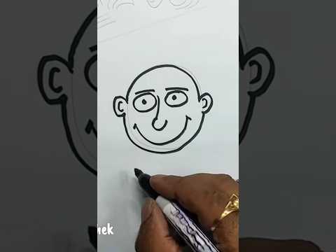 आओ सीखें / कार्टून वाली drawing /   How to draw cartoon