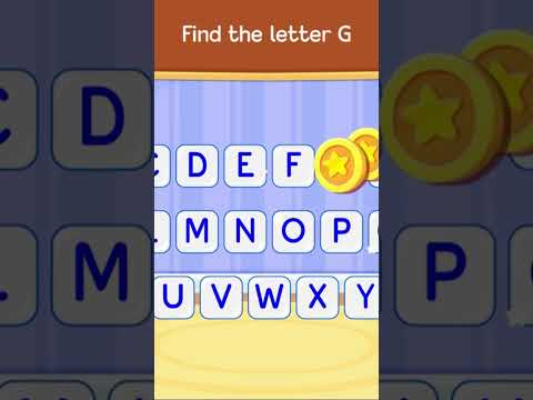 Find the Letter Game #lettergame #abcd #alphabetgame #abcdgame #abcgames #kiddopia #learnletters