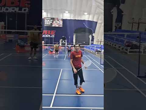 #crazy #badminton 3x3 games Fun #smash #shuttle #wow #funny #fast #sports